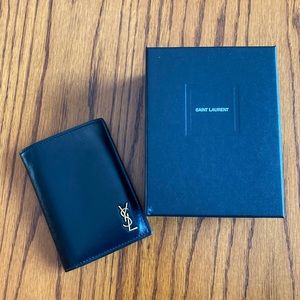 Saint Laurent credit card wallet